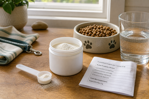 How to Read a Dog Probiotic Label: Strains, CFU Counts, and the Powder vs. Chew Decision