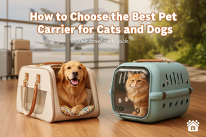 Choosing the Best Pet Carrier: Ensuring Comfort, Safety, and Stress-Free Travel for Cats and Dogs