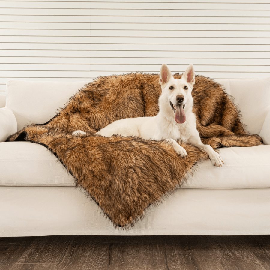 PupProtector Waterproof Throw Blanket - Sable Tan