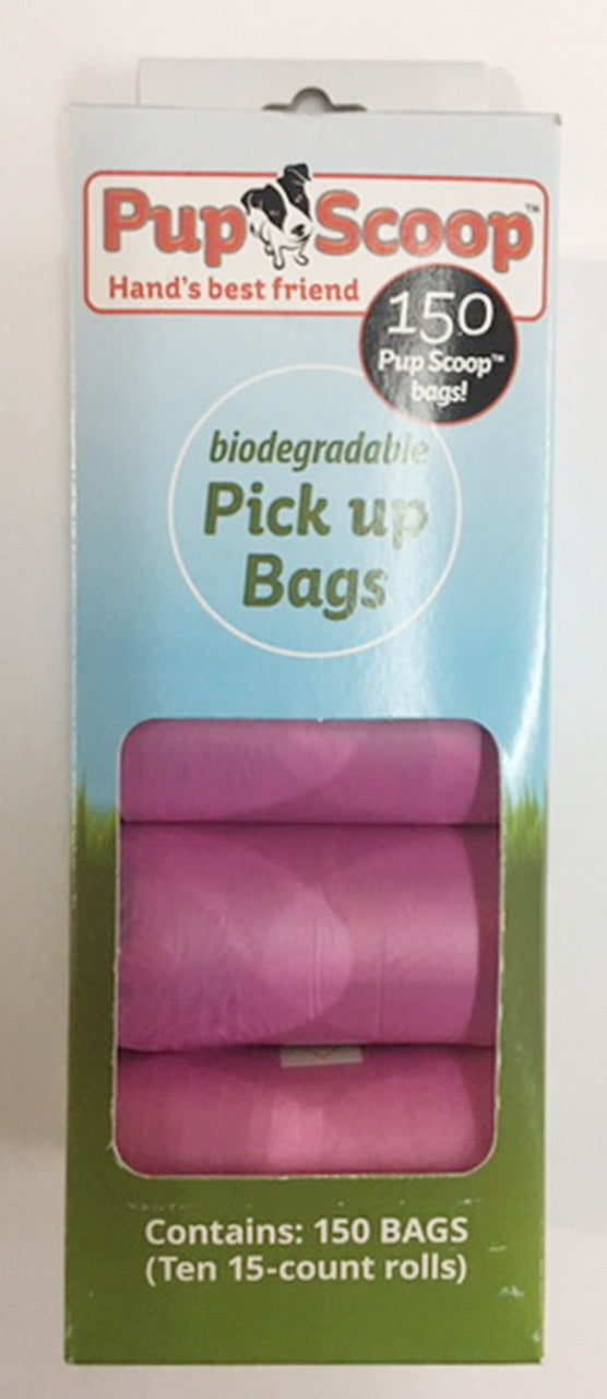 Pink Pupscoop Poop Bags 10 Pack