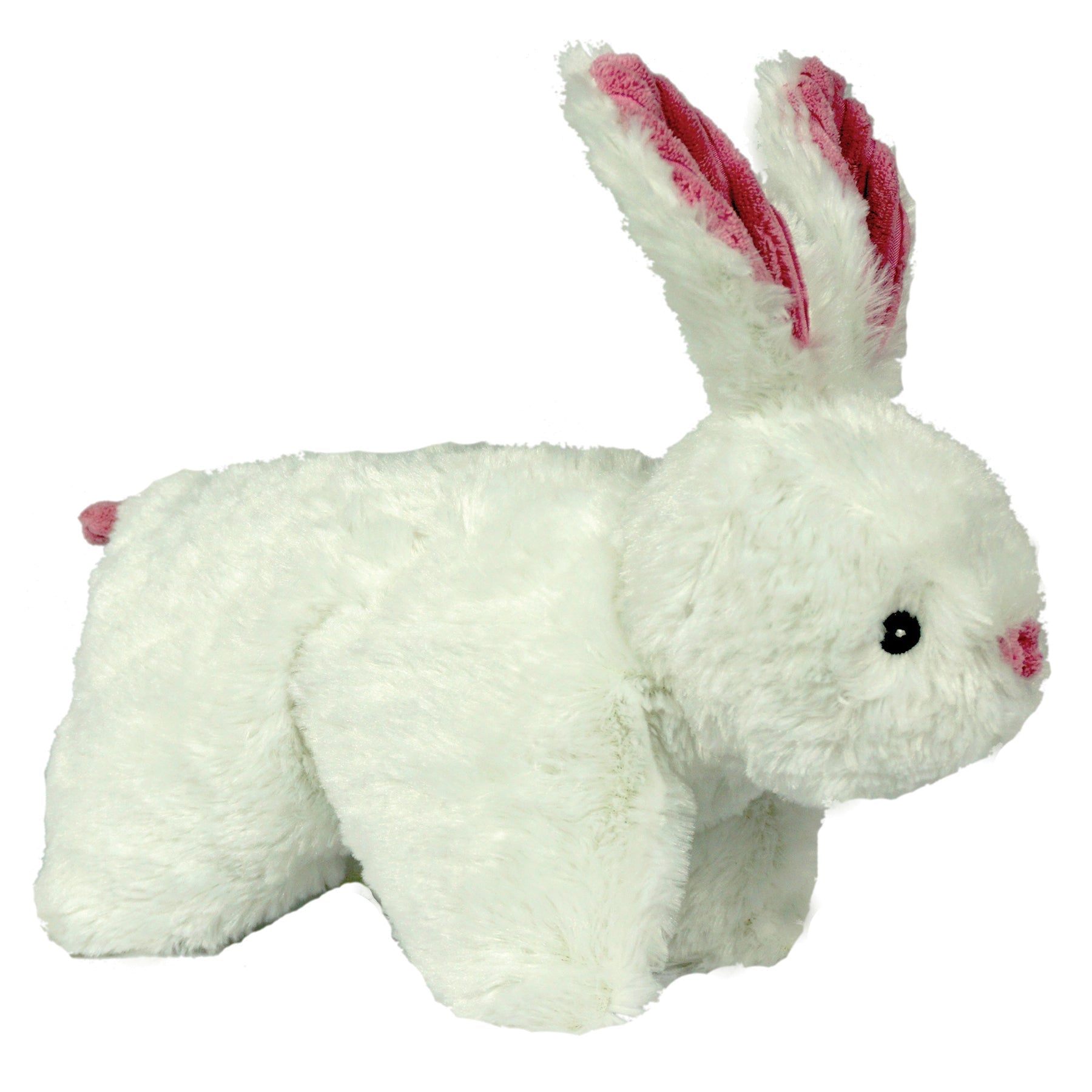 Squooshie Bunny Plush Dog Toy