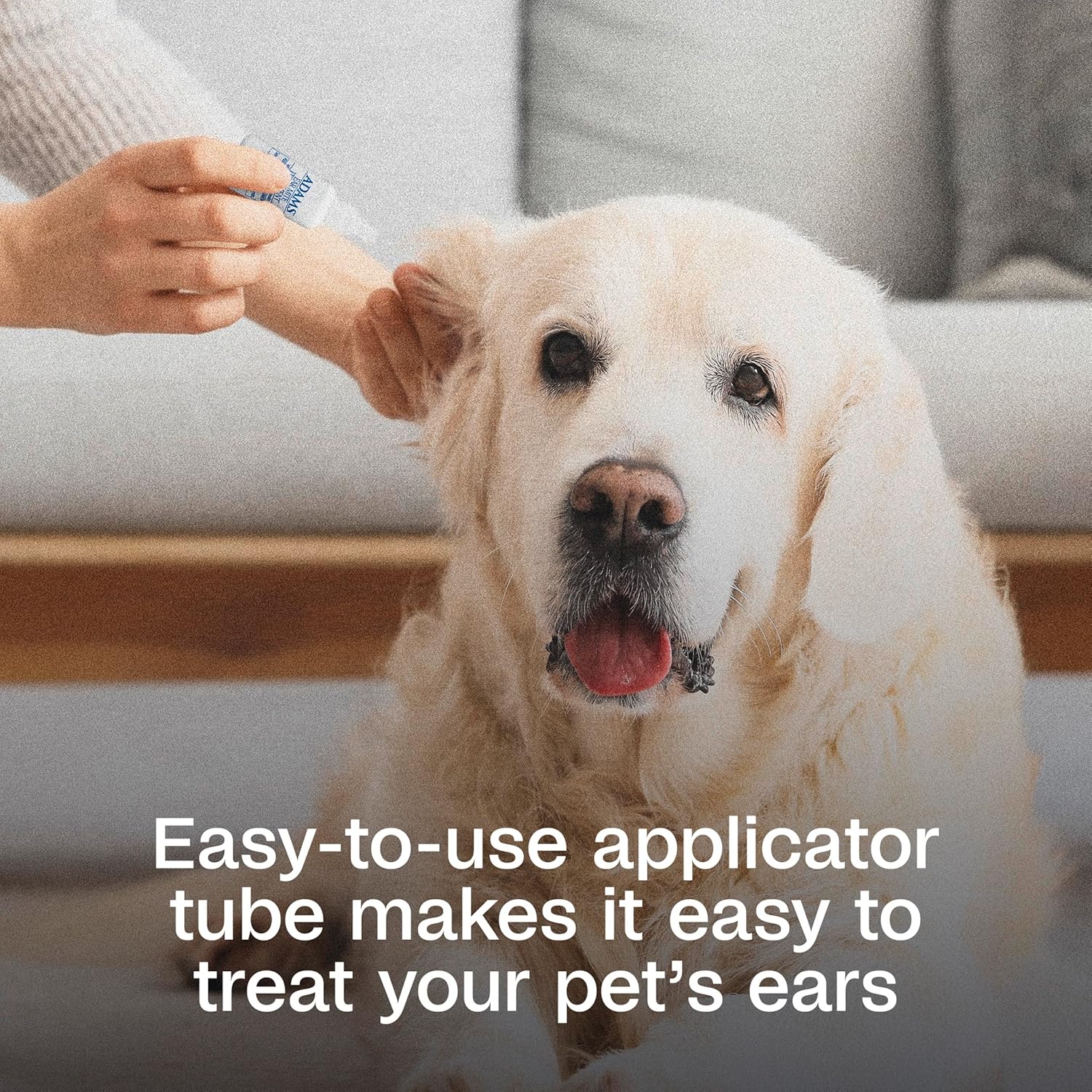 Adams Ear Mite Treatment for Dogs & Cats 0.5oz Kills Mites Fast Soothes Pet Ear 3PCK