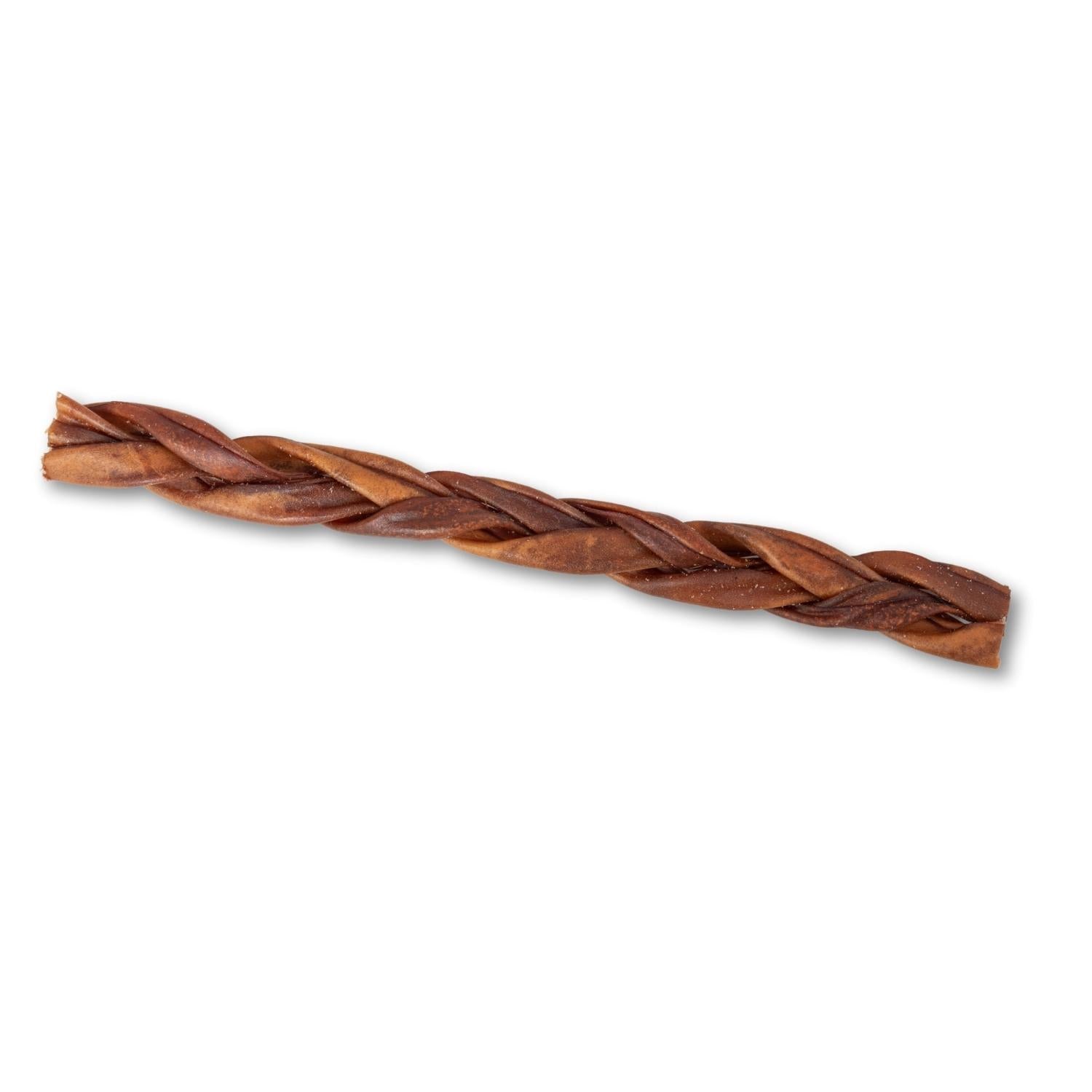 12" Braided Beef Collagen Sticks for Dogs, 4-Pack