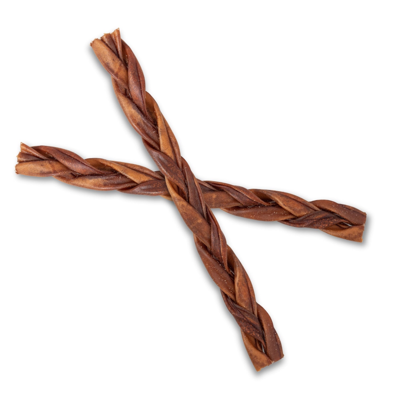 12" Braided Beef Collagen Sticks for Dogs, 4-Pack