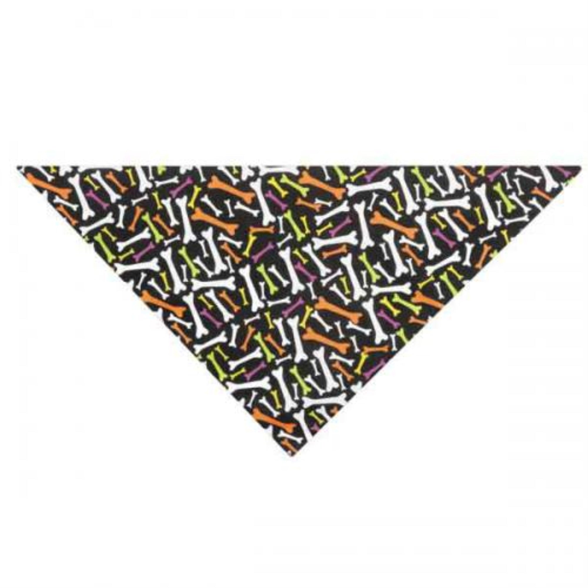 Tp Seasonal Bandana Neon Bones.