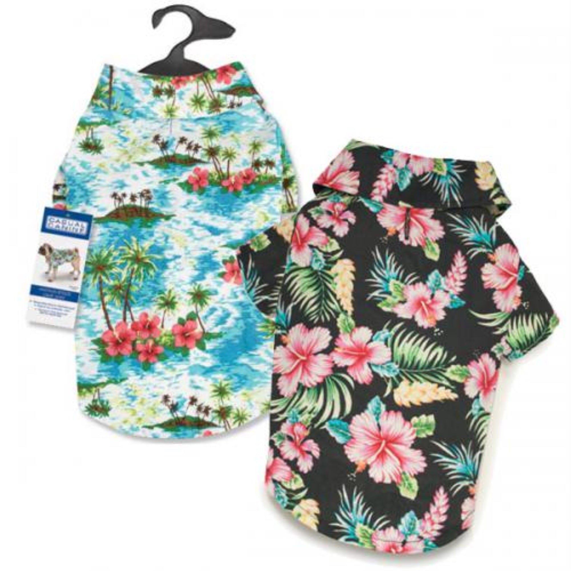Cc Hawaiian Breeze Camp Shirt Xxs Black