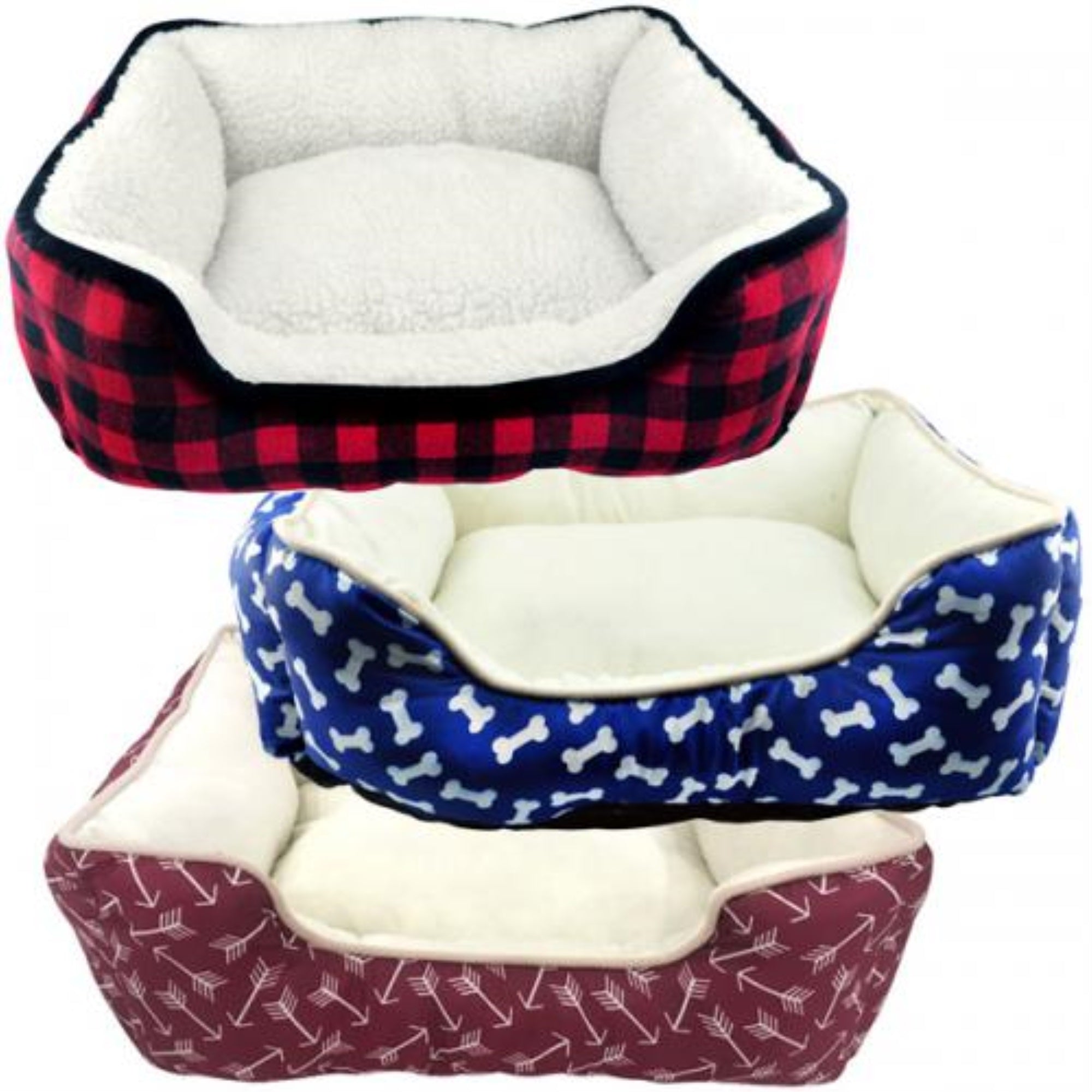Sp Buffalo Check 19In Cuddler Bed