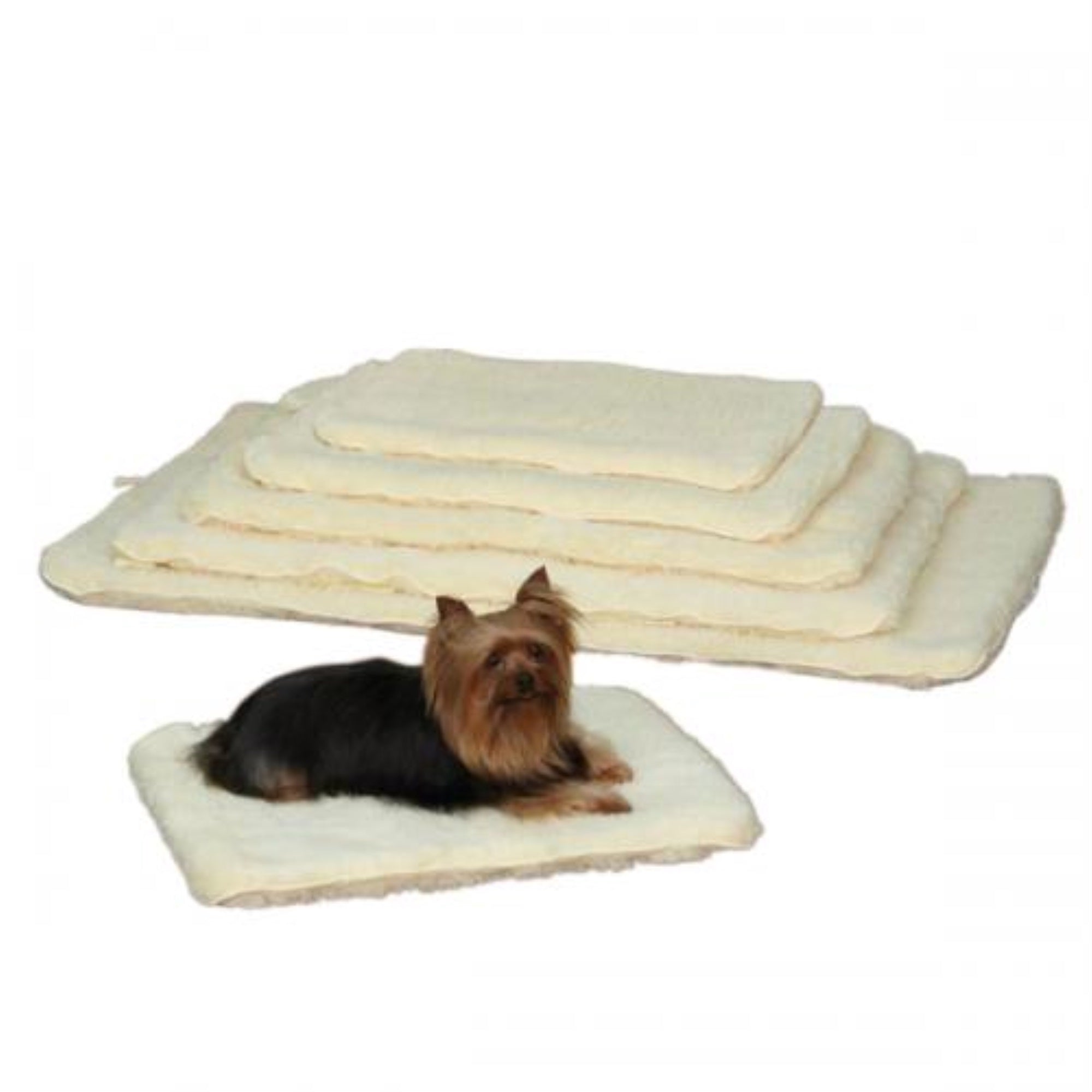 Slumber Pet Double Sided Sherpa Mat Xl Natural