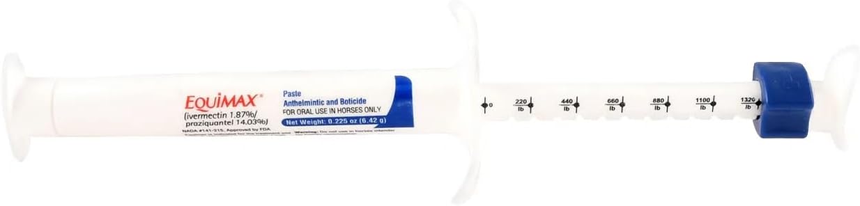 Equimax Horse Wormer Tapes and All Major Parasites 1 Tube