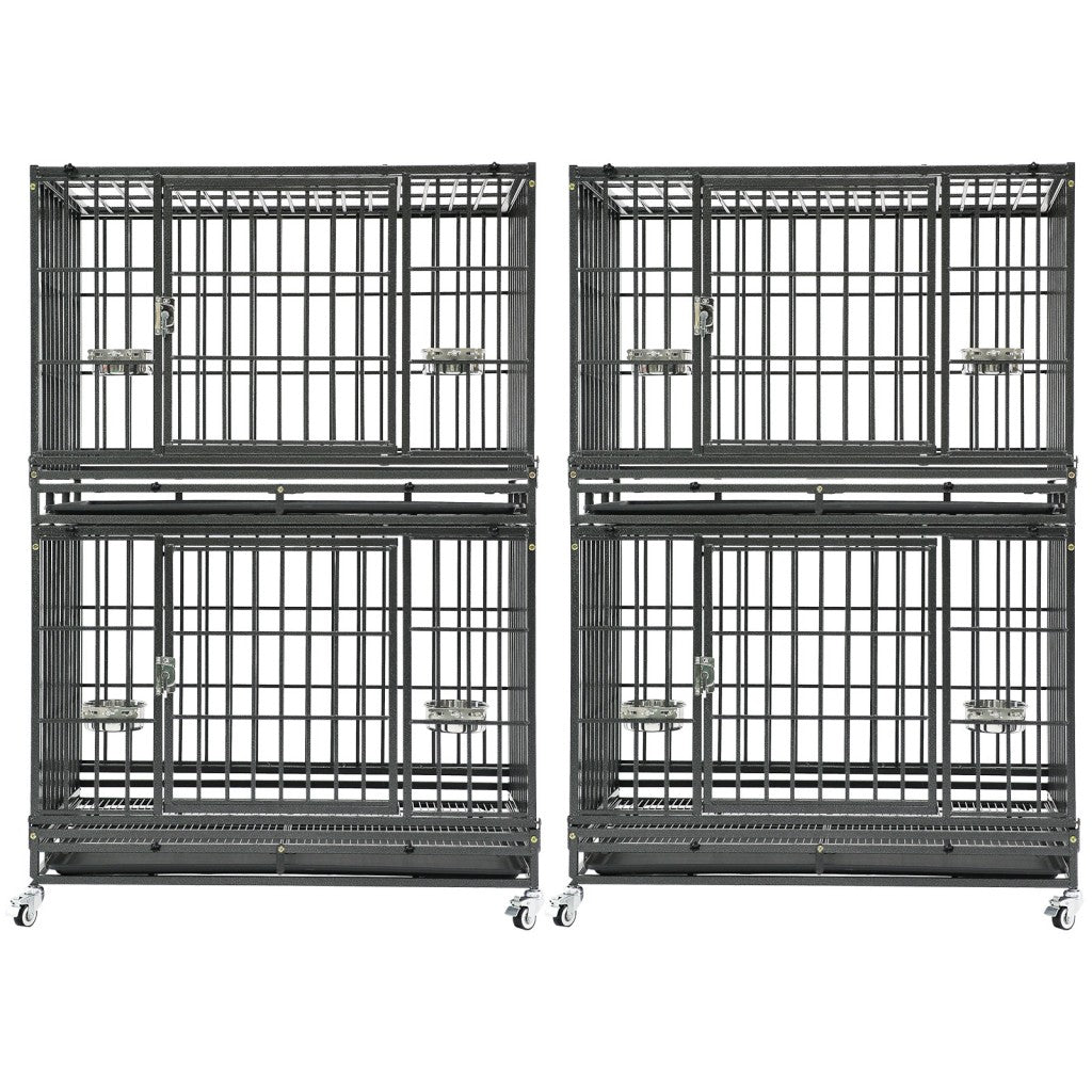 37 Stackable Heavy Duty Dog Crate 371D07