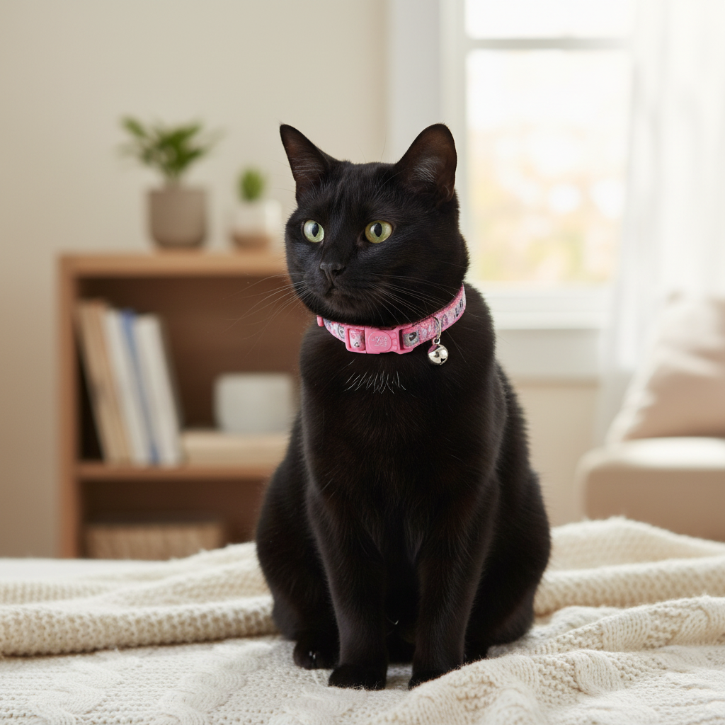 Lazer Brite Reflective Adjustable Breakaway Cat Collar