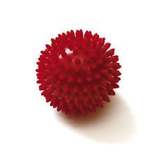 Jainsons Super Dog Spiked Rubber Dog Ball (Red)