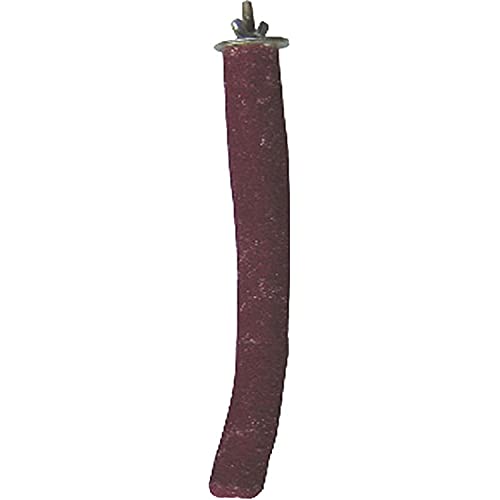 A&E Cage Company 1'' X 10'' Sand Covered Perch - Medium Sandstone