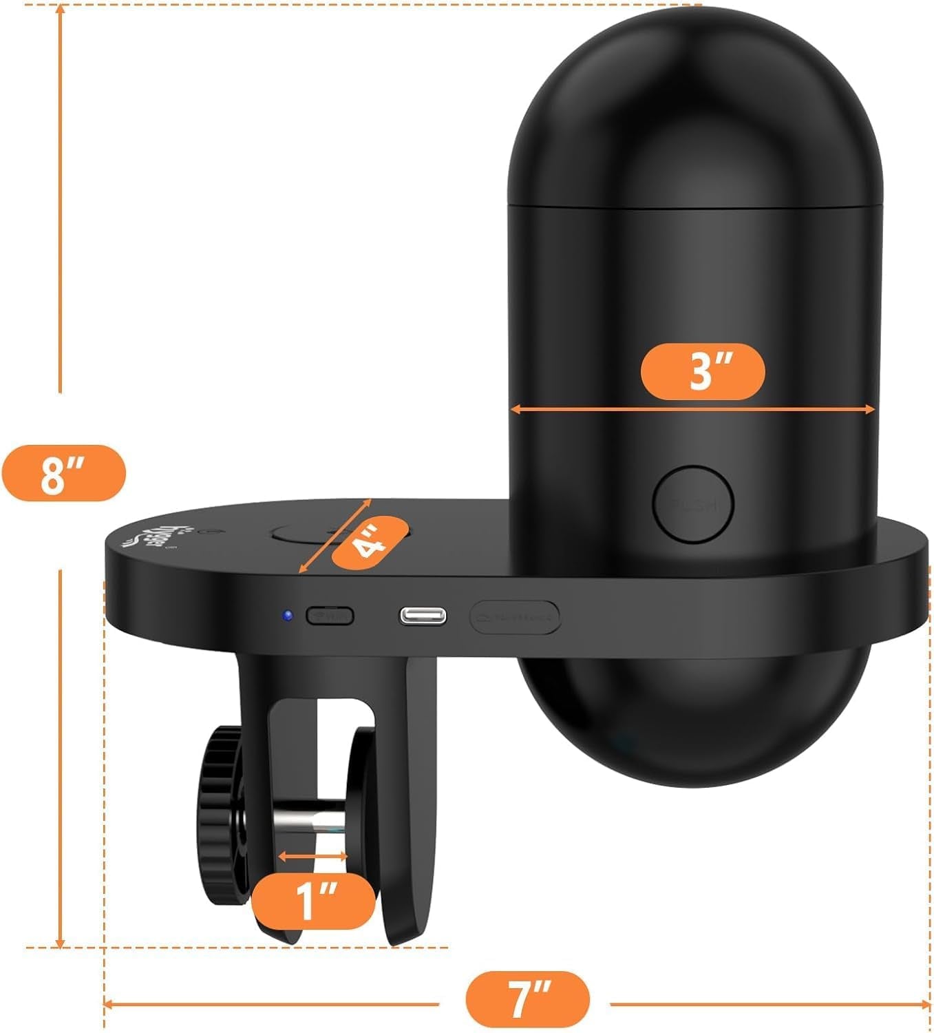 Hygger Automatic Fish Feeder WiFi App Camera Timer Smart Aquarium 230ML