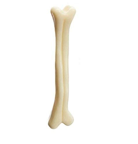 Interactive Nylon Hard Chew Bone For Small To Medium Dogs And Puppies  6Inch (Small) | Chewing, Teething, And Training | Reduce