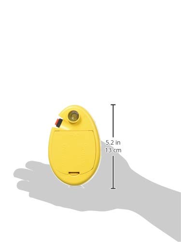 Brinsea OvaView High Intensity Egg Candler - Portable LED Light for Quail, Pheasant, Marans Eggs - Yellow/Black