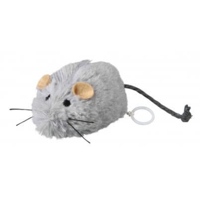 Trixie Wriggle Up Mouse Plush Cat Toy, Made Of Polyster And Engaging Design For Cats, Combines Fun And Exercise For Your Feline 