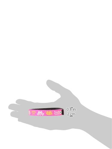 Beastie Bands Cat Collar, Crazy Cat (Color Will Vary)