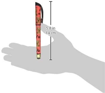 E&S Pets Black Poodle Pen Easy Glide Gel Pen, Refillable With A Perfect Grip, Great For Everyday Use, Perfect Black Poodle Gifts For Any Occasion