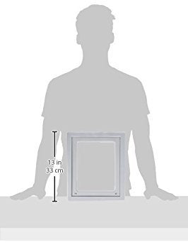 Ideal Pet Products Screen Fit Pet Door, 8-7/8' X 10-1/2' Flap Size