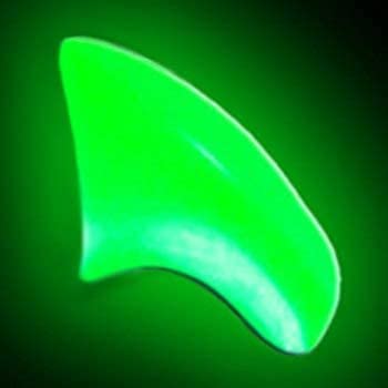 Purrdy Paws 40 Pack Soft Nail Caps For Cat Claws Green Glow In The Dark Large