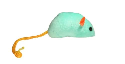 Rvpaws PlayNSqueak Mouse Interactive Cat Toy Playing Toy For Cat And Kitten  Color May Vary (1 Pieces)
