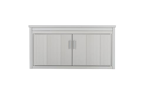 Litterloo Bench, Litter Box Cover /Antique White