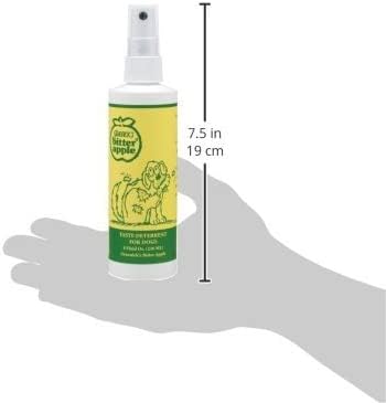 Grannick's Bitter Apple Spray, 8oz (2 Pack) - Safe Anti-Chew Solution for Dogs - White