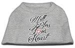 Mirage Pet Products 51-172 LGBL Well Bless Your Heart Screen Print Blue Dog Shirt, Large