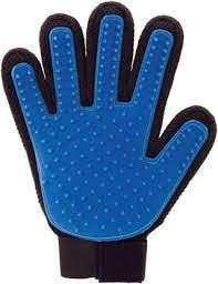 Kps Cleaning Hair Brush Comb Animal Massage Hair Removal Dog Grooming Shedding Bath Gloves (Multicolour) 5 Finger Deshedding Glo