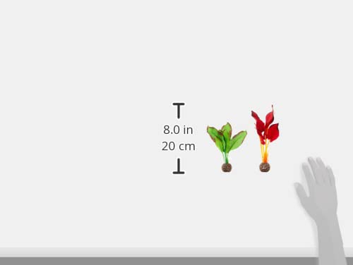 Biorb Silk Plant Set Small Green & Red (46099)