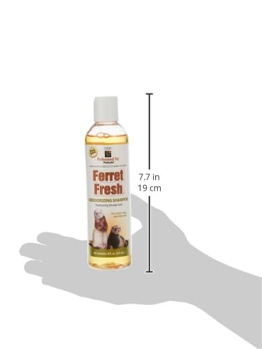 PPP Ferret Fresh Deodorizing Shampoo - Powerful Deep Clean, Piña Colada Scent, 8 fl oz, Model A400