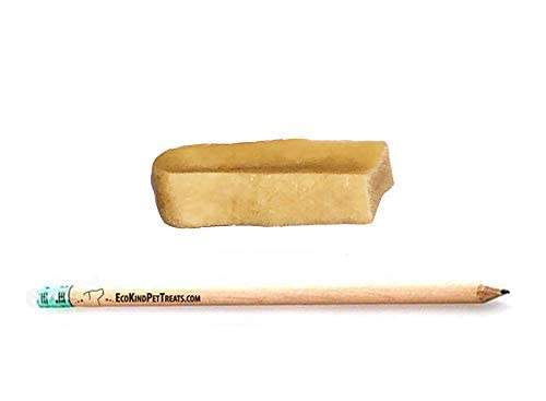 EcoKind Premium Gold Yak Cheese Himalayan Dog Chews, Dog Treats for Medium Dogs, All Natural, High Protein, for Aggressive Chewe