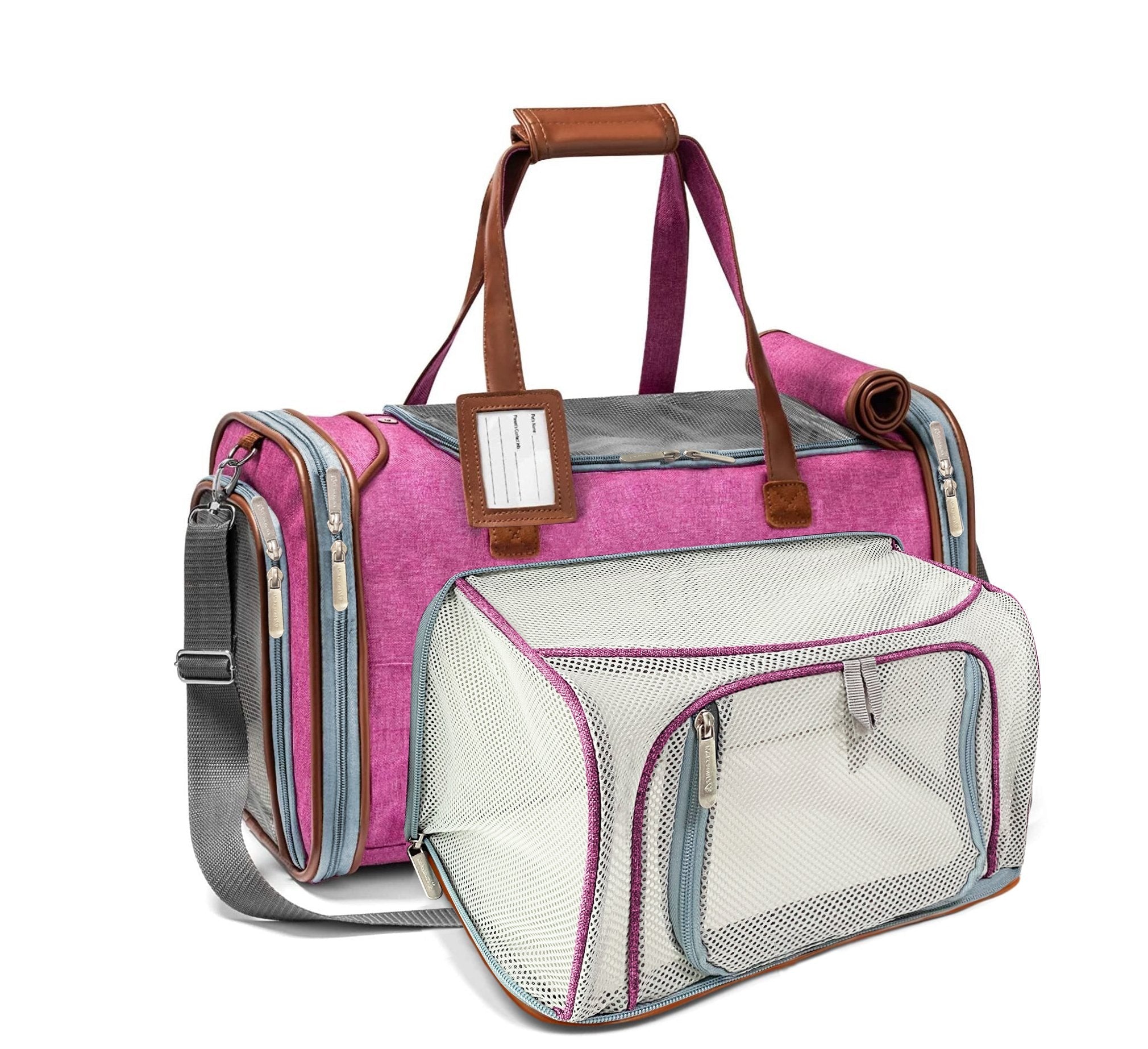Mr. Peanut's Gold Series Standard Size Airline Compliant Expandable Pet Carrier V2.0