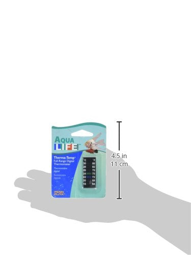 Penn-Plax Dt014 Digital Thermometer Small Strip, 2''  Great For Checking The Water Temperature In Smaller Tanks