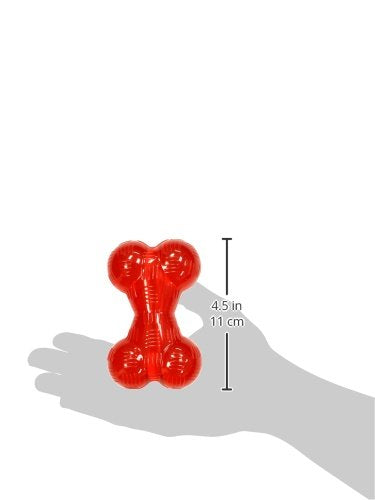SPOT Play Strong Bone- Durable TPR Long Lasting Dog Chew for Aggressive Chewers, Hole for Treats, Virtually Indestructible Toy f
