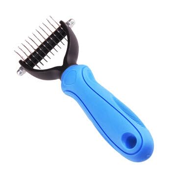 Kittupet Professional Pet Hair Remover, Dematting And Deshedding Grooming Tool  Stainless Steel, Comb Brush Large Size, Fur Cle