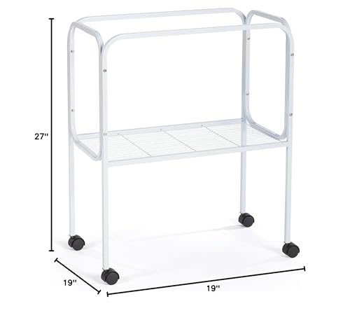 Prevue Pet Products 447 Bird Cage Stand for 26 x 14 Base Flight Cages, White