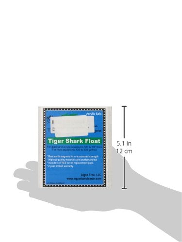 AlgaeFree Tigershark Plus Floating Aquarium Cleaner Magnet