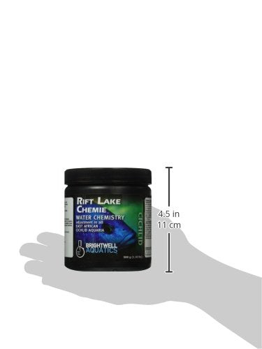 Brightwell Rift Lake Chemie - Adjusts Water Chemistry for East African Cichlid Aquariums, 500 Grams