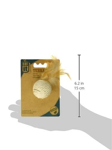 Catit Eco Cat Toy, Seagrass Ball