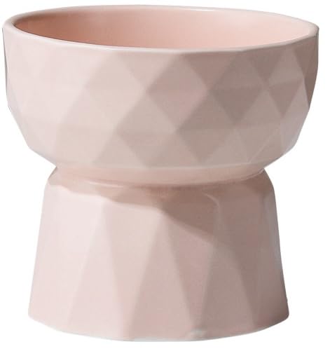 Kutkut Ceramic Cat Food Or Water Bowl,Raised Cat Feeder Dishes With Stand,Elevated Pet Food Bowl For Cats & Dogs,Stress Free Bac