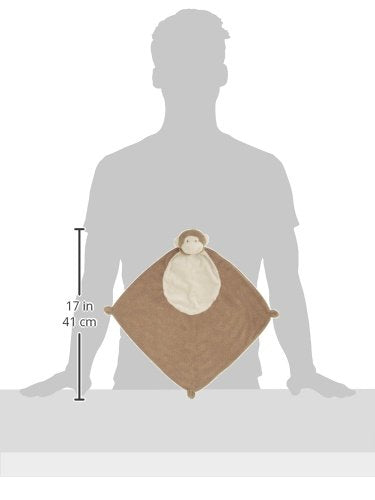 Angel Dear - Brown Monkey, Blankie, 1 Count (Pack of 1)