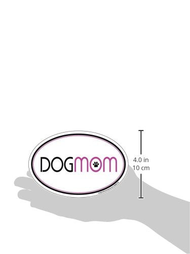 Imagine This Oval Magnet, Dog Mom