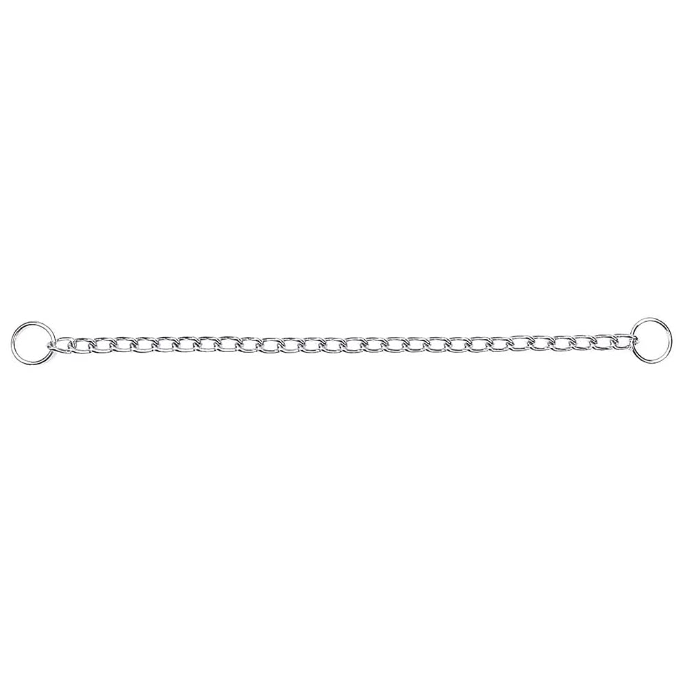 Terrain D.O.G. Chain Slip Collar, Chrome Plated, 3.9mm x 28