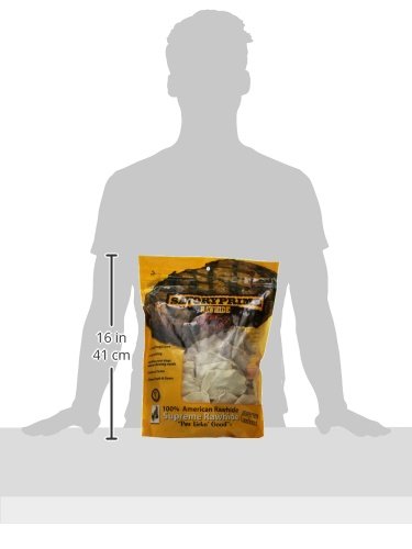 RAWHIDE CHIPS NAT 1# (Pack of 1)