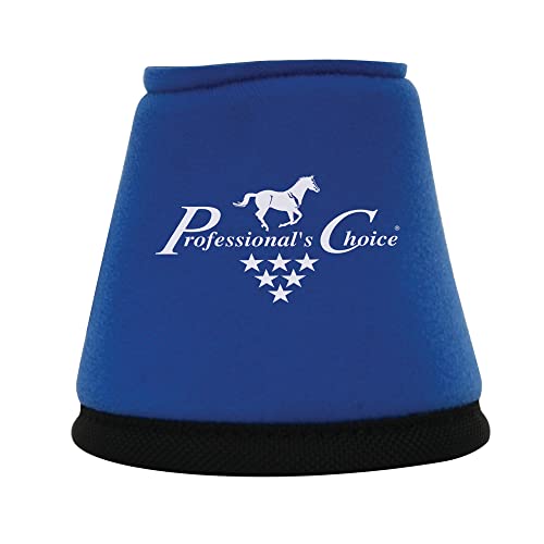 Professional'S Choice Quick-Wrap Bell Boots | Ultimate In Hoof And Soft Tissue Protection | 360 Degree Wrap | Medium Royal Blue