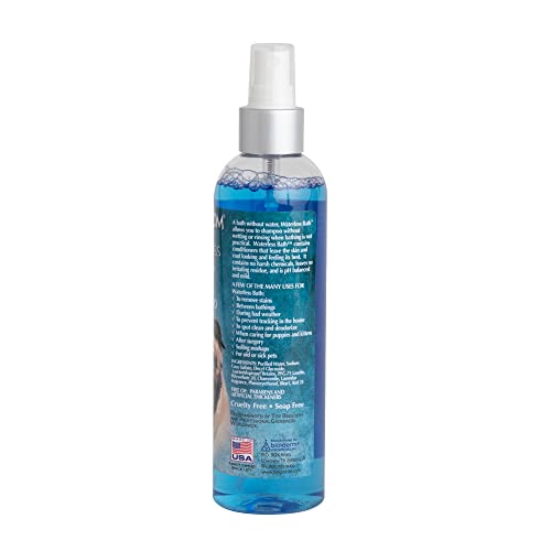 Bio-Groom Waterless Dog Shampoo - Tearless, No-Rinse, Dog Bathing Supplies, Puppy Wash, Cat & Dog Grooming Supplies, Cruelty-Free, Made In Usa, Dry Shampoo Spray, Dog Products - 8 Fl Oz 1-Pack