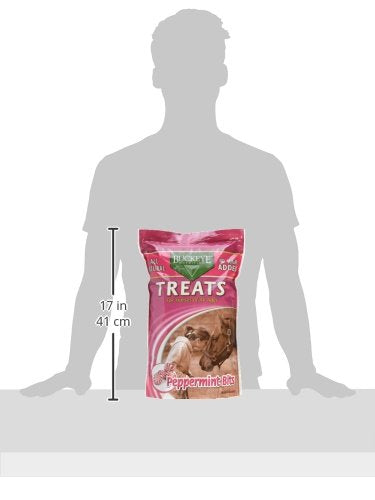 Buckeye All-Natural No Sugar Added Peppermint Bits Treats for Horses, 4 Pounds