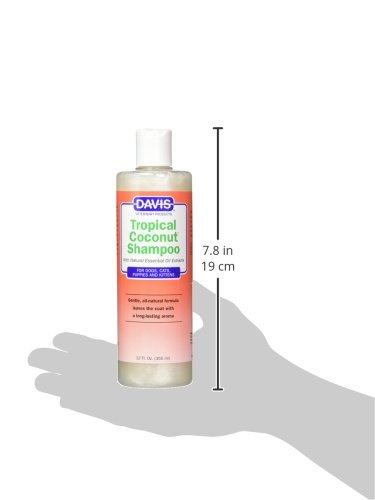 Davis Tropical Coconut Pet Shampoo, 12 Oz